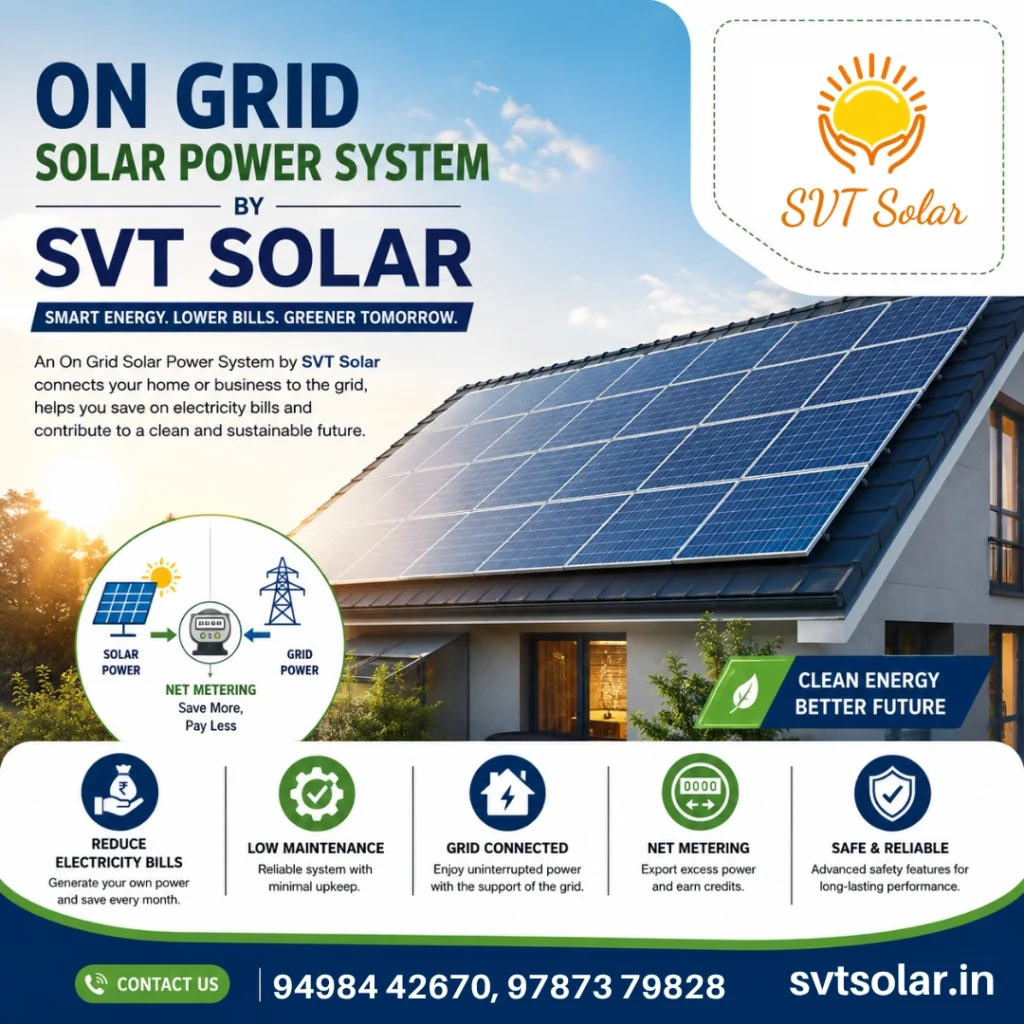On Grid Solar Power System